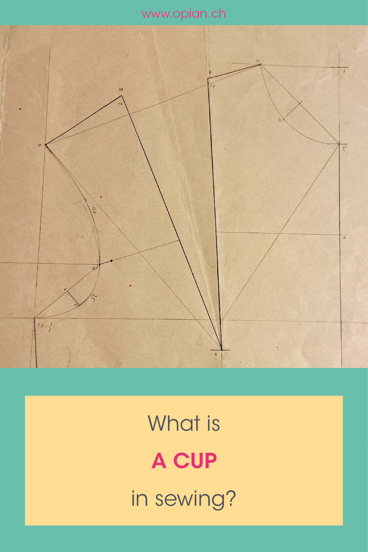 Sewing Tip Sewing for your cup size Opian